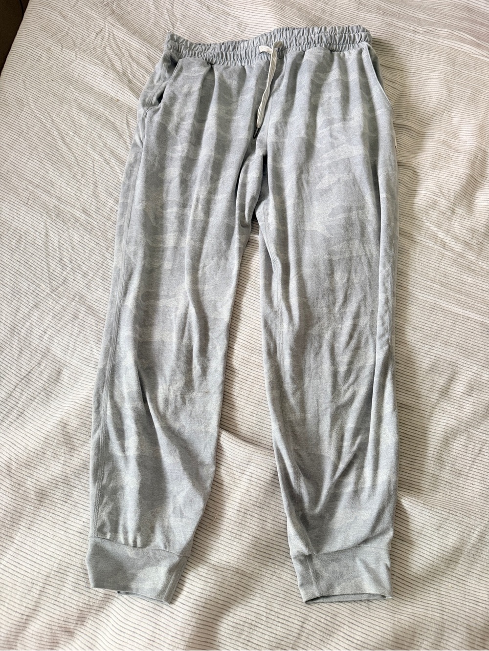 Vuori Light Gray Camo Joggers